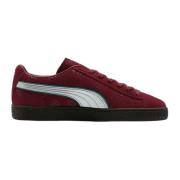 Rode Suede One Piece Sneakers Puma , Red , Heren