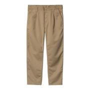 Abbott Pant - Stijlvol en Carhartt Wip , Beige , Heren