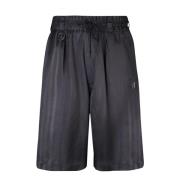 Zwarte Shorts voor Mannen Ss24 Adidas , Black , Heren