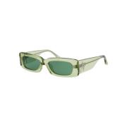 Mini Marfa Zonnebril The Attico , Green , Dames