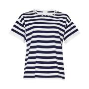 Gestreept parel T-shirt Liu Jo , Multicolor , Dames