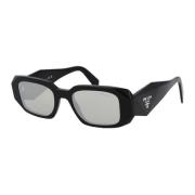 Stijlvolle zonnebril met 0PR 17Ws ontwerp Prada , Black , Dames