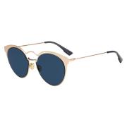 Rose Gold/Blue Sunglasses Nebula Dior , Yellow , Dames