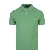 Groene Polo Slim Fit Ralph Lauren , Green , Heren