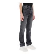 Straight Jeans Amiri , Gray , Dames