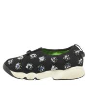 Pre-owned Mesh sneakers Dior Vintage , Black , Dames