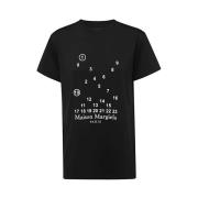 Zwarte T-shirts en Polos voor Vrouwen Maison Margiela , Black , Dames