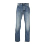Lichtblauwe Straight Jeans voor Mannen Haikure , Blue , Heren