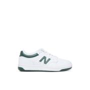 Witte Groene Unisex Bb480 Sneakers New Balance , White , Heren