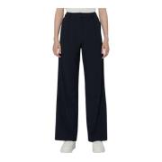 Rechte Pijp Logo Label Broek John Richmond , Black , Dames