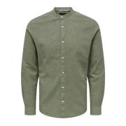 Stijlvolle Shirt voor Mannen Only & Sons , Green , Heren