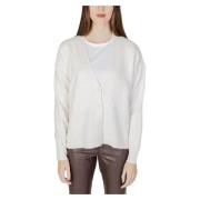 Witte Button-Up Cardigan Lange Mouw Street One , White , Dames