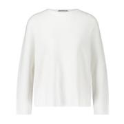 Oversized Pullover Mimas Lichtgewicht Gebreid Drykorn , White , Dames