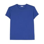 Blauwe Golf Logo T-Shirt Patrizia Pepe , Blue , Dames