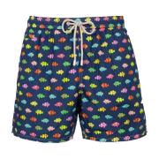 Lighting Zwemshorts Blauw Clownvis Print MC2 Saint Barth , Blue , Here...