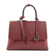 Rode Leren Handtas - Italiaanse Stijl 19v69 Italia , Red , Dames