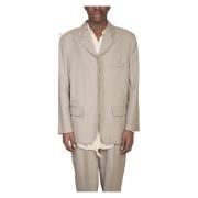 Getailleerde Blazer Magliano , Beige , Heren