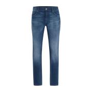 Denim Jeans Delaware3-1 Boss , Blue , Heren