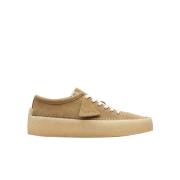 Beige Sneakers voor Mannen Clarks , Beige , Heren