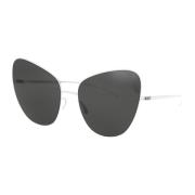 Stijlvolle zonnebril voor dames Mykita , Gray , Unisex