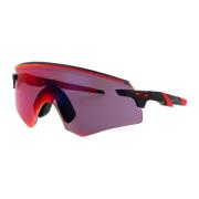 Stijlvolle zonnebril met Encoder-technologie Oakley , Black , Heren