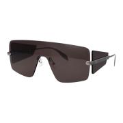 Stijlvolle zonnebril Am0460S Alexander McQueen , Gray , Heren