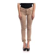 Ideale Regular Fit Broek Liu Jo , Brown , Dames