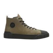 Heren Groene High-Top Winter Sneakers Er00112034 Estro , Green , Heren