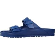 Arizona EVA Slippers Birkenstock , Blue , Heren