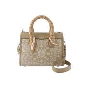 Leather handbags Amiri , Beige , Dames
