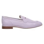 Dames Lila Loafers gemaakt van Echt Leer Er00112783 Estro , Purple , D...