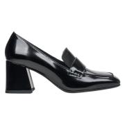 Dames Zwarte Lakleren Blokhak Pumps Er00113582 Estro , Black , Dames