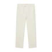 Ecru Night Pants Stijlvol Comfortabel MOS Mosh , Beige , Dames