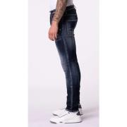 Ruby Red Spotted Jeans Blauw My Brand , Blue , Heren