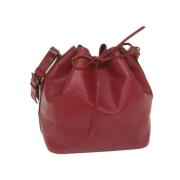 Pre-owned Leather louis-vuitton-bags Louis Vuitton Vintage , Red , Dam...