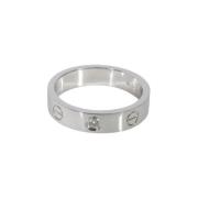 Pre-owned White Gold rings Cartier Vintage , Gray , Dames