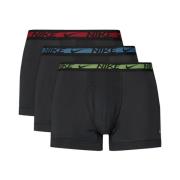 Heren Boxershorts Tri-Pack Nike , Black , Heren