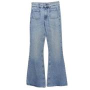 Pre-owned Denim jeans Miu Miu Pre-owned , Blue , Dames