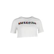 Pre-owned Cotton tops Moschino Pre-Owned , White , Dames