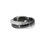 Pre-owned White Gold rings Cartier Vintage , Gray , Dames