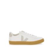 Witte Leren Sneakers Campo Extra Veja , White , Heren