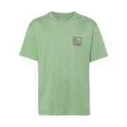 Mini Logo Groen T-shirt Rassvet , Green , Heren