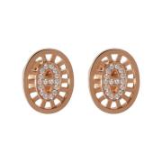 Pre-owned Rose Gold earrings Hermès Vintage , Pink , Dames