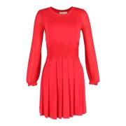 Pre-owned Viscose dresses Michael Kors Pre-owned , Red , Dames
