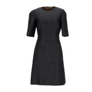 Pre-owned Cotton dresses Dolce & Gabbana Pre-owned , Black , Dames