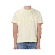 Gele T-shirts en Polos Neil Barrett , Yellow , Heren