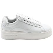 Universiteit Witte Sneakers Replay , White , Dames