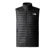 Zwarte Synthetische Mouwloze Jas The North Face , Black , Heren