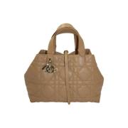 Pre-owned Leather handbags Dior Vintage , Brown , Dames