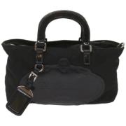 Pre-owned Fabric handbags Prada Vintage , Black , Dames